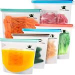 No Stress Relax Reusable Silicone Bags - 6 bags