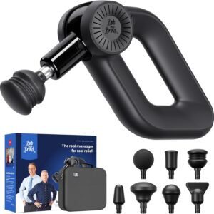 BOB AND BRAD D6 Pro Deep Tissue Massage Gun with 16mm Amplitude 85lbs Stall Force