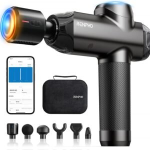 RENPHO Power+ Thermacool Massage Gun with Heat and Cold