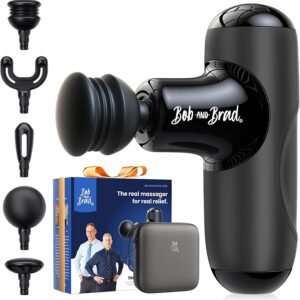 BOB AND BRAD Travel Essential Portable Handheld Mini Back Massager Gun for Muscle Relief Q2 Mini Massage Gun